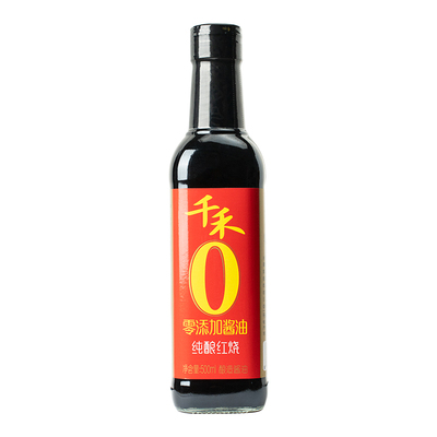 千禾零添加老抽红烧上色酱油