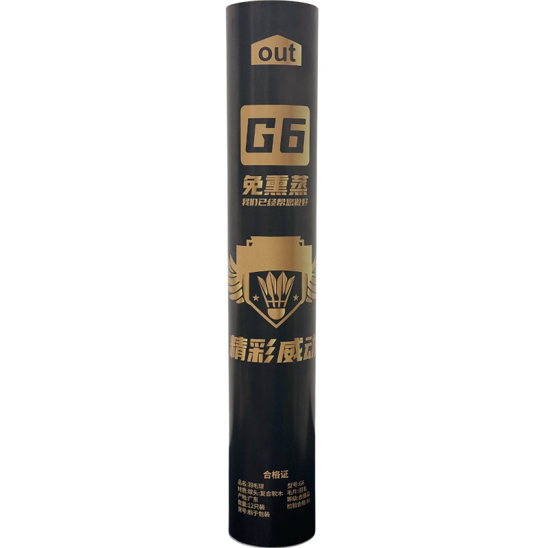 精彩羽毛球G6飞行稳定