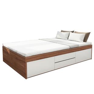 平子集床箱小户型无床头榻榻米床落地箱储物收纳床定制【香港直】