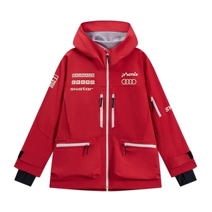 phenix菲尼克斯 国家队系列 3L全压胶防风防水户外男女双板滑雪服