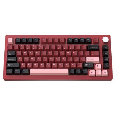 客制化铝坨坨套件黑吉蛇静音键盘