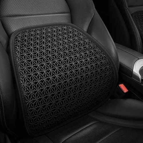 新品 夏季冰丝腰靠汽车凉感丝透气腰托软弹护防驼背腰椎办公室座