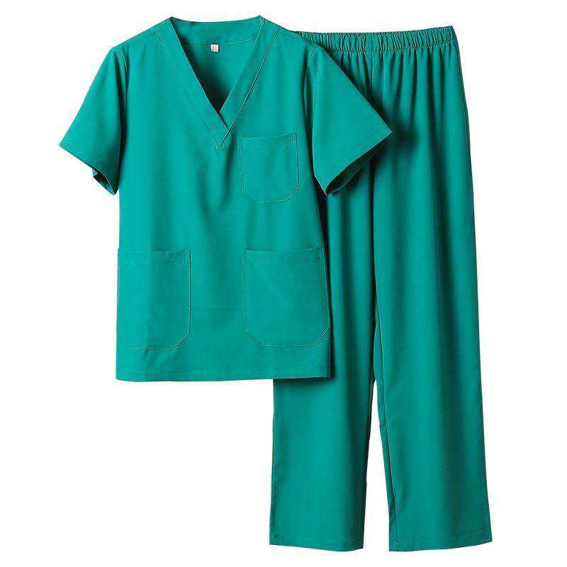手术室洗手衣女短袖速干刷手服手术衣医护专用牙科医生工作服男