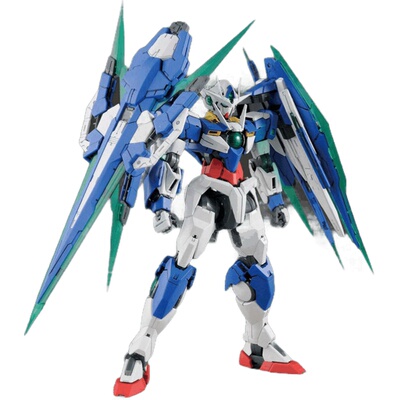 万代高达拼装模型 MG 1/100 00Q全刃式 量子敢达 oo GNT-00 GN剑4