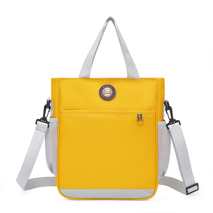 小学生补课包印字美术手提袋儿童单肩印logo补习袋牛津布文件袋