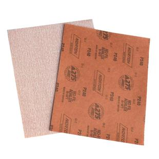 正品norton诺顿a275干磨砂纸木工油漆打磨抛光细砂纸片砂布卷砂带