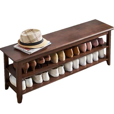 实木换鞋凳家逸穿鞋凳进门口