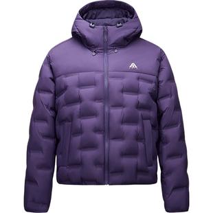 安踏面包羽绒服丨六度芯鹅绒服户外防风外套女士冬季加厚保暖夹克