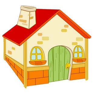 三只小猪毛毡绘本故事幼儿园围裙剧道具英语教学教具宝宝早教玩具