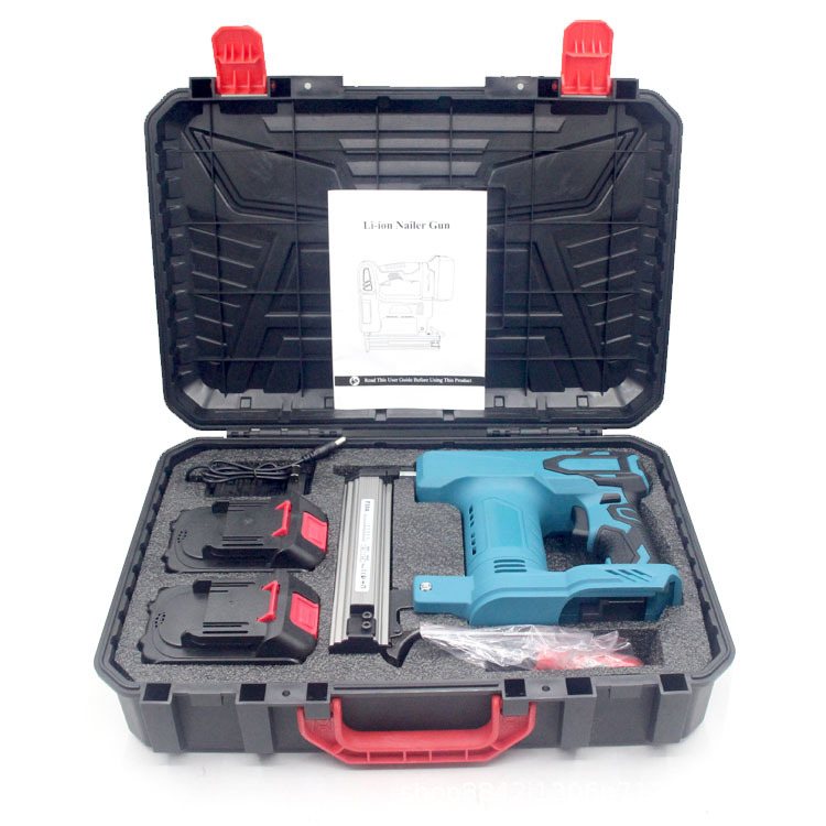 F30直钉枪锂电打钉枪木工电动钉枪便携式家用电动直钉枪