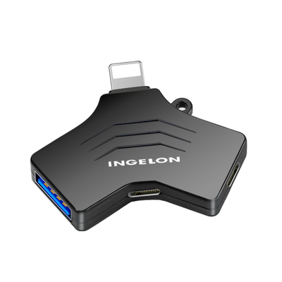 二合一转接头适用苹果安卓typc