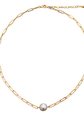 天然巴洛克淡水珍珠女ins叠戴