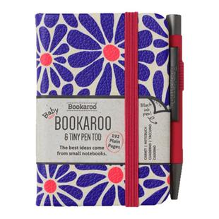 A7迷你笔记本圆珠笔套装英国IF文创Bookaroo手账日记本节日送礼物