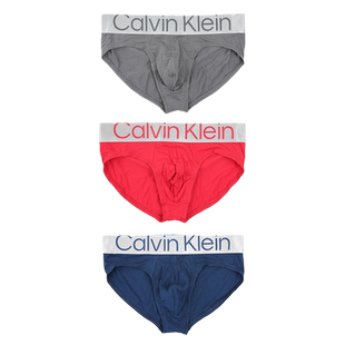 Calvin Klein CK 卡尔文克雷恩男士时尚3件装三角内裤 NB3129A