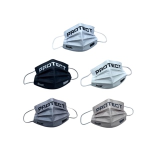 一次性彩色口罩柔软水刺布透气无异味独立装不勒耳朵黑色字母口罩