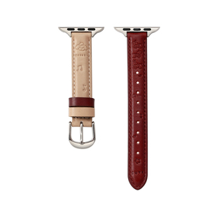 iserisewatch适用iWatchs11表带苹果手表10代皮质Applewatch秋冬女SE高级ultra3小狗拼色印花s8创意6/7可爱