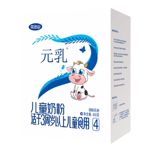 完达山旗舰店完达山奶粉金装元乳4段400g/盒装四段3-6岁4段宝宝儿童奶粉