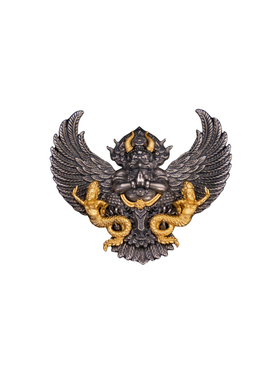 原创设计手工纯银饰小众藏式双手合十大鹏鸟吊坠项链男女节日礼物