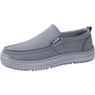 清仓2026春季新款男鞋老北京布鞋男中老年爸爸板鞋帆布休闲鞋男潮