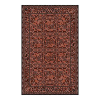 瑞家中古风家用客厅地毯