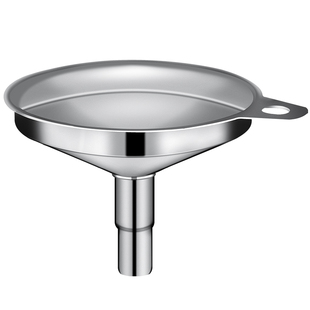 304不锈钢漏斗 小口径瓶口专用漏斗 食品级易清洗家用小漏斗.4158