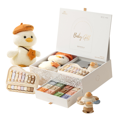 英氏周岁早教益智玩具套装礼盒
