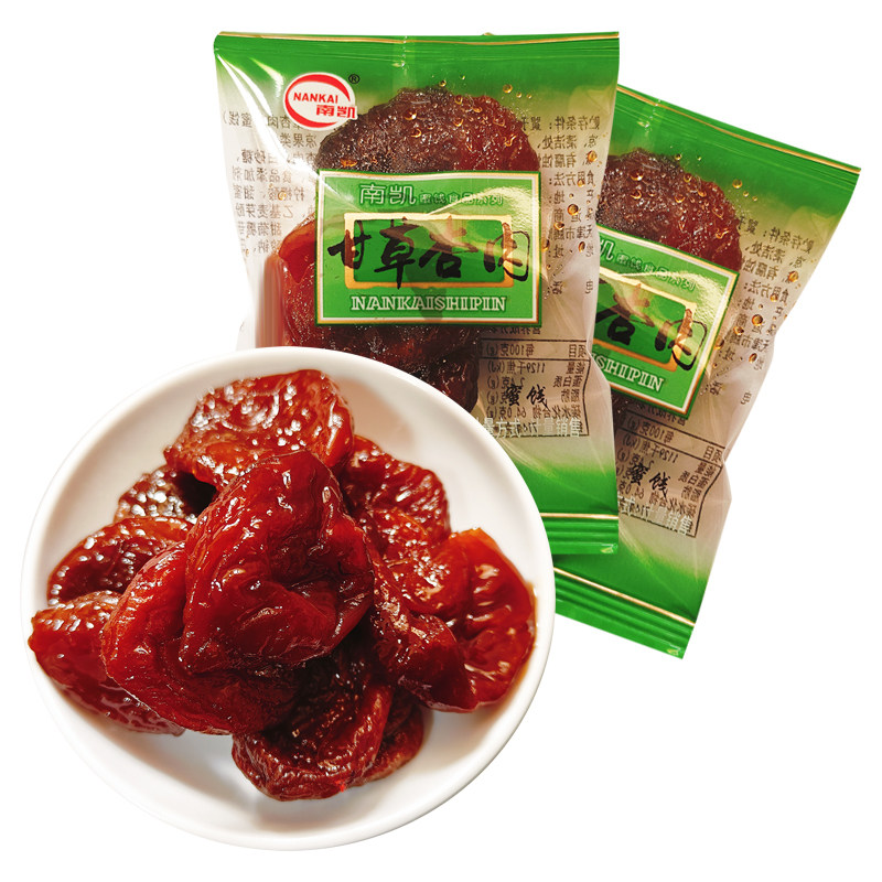 南凯甘草杏肉散装果脯蜜饯凉果