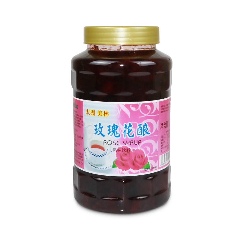 太湖美林玫瑰花奶茶饮品原料果茶