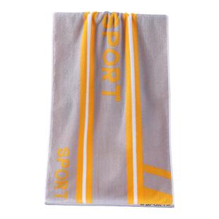 加长纯棉毛巾洗澡100cm运动跑步健身擦汗手巾不掉毛吸水家用全棉