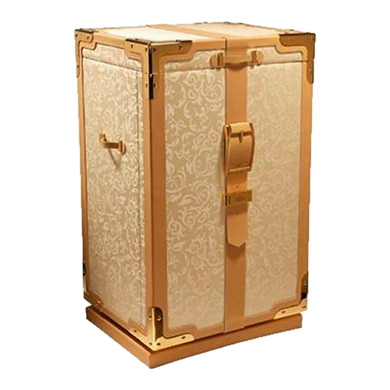 意式轻奢首饰柜豪华别墅家用艺术感保险柜高端密码锁实木珠宝柜