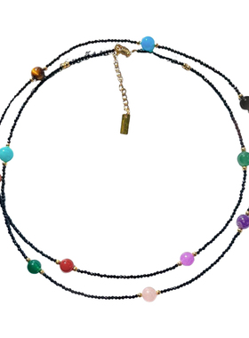 三环路多宝细尖长项链