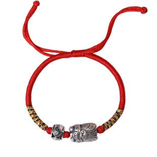 宫里上新红绳手链纯银逢考必过上岸考研金榜题名一鸣惊人新年礼物