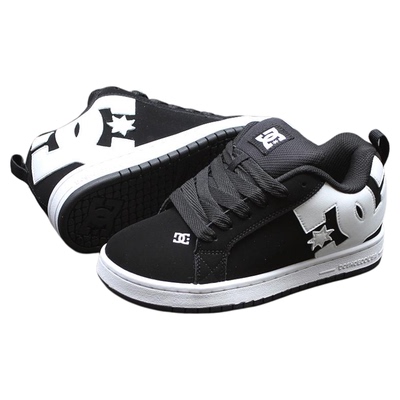 滑板鞋时尚耐磨灰黑系带男女中帮