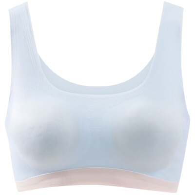 发育期少女文胸天然乳胶健康内衣