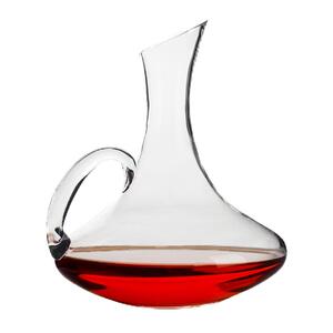 水晶玻璃带把醒酒器家用无铅加厚红酒分酒器红酒器壶欧式红酒瓶