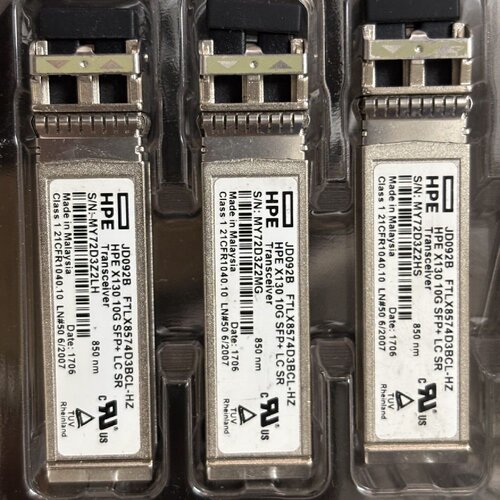 E 10G SFP LC SR光模块 型号JD092B