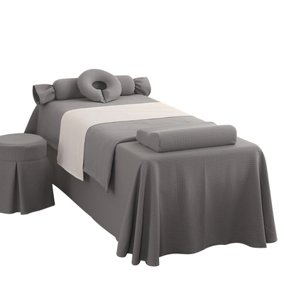 美容床罩四件套高档轻奢美容院专用按摩理疗采耳床套秋冬冬季加绒