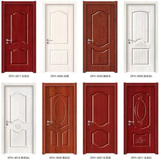 室内门套装门房间门卧室门经济型免漆门生态烤漆门厂家直销钢木门