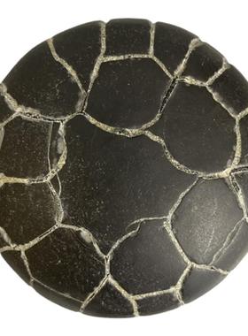 龟纹石装饰玄关天然奇石原石头