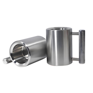 健身水杯304食品级不锈钢8公斤哑铃杯10公斤超重水杯12kg举重水杯