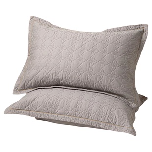 全棉纯棉夹棉加厚枕套50x80cm48x74cm40x60防口水防头油枕头套