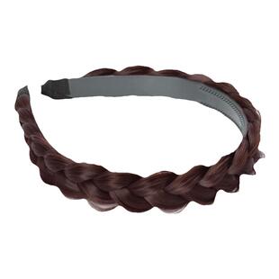 鱼骨辫假发发箍女网红2023新款气质高颅顶麻花辫头箍发卡头饰韩国