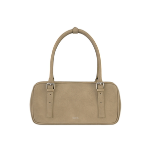 韩国standoil方形保龄球包25秋冬新款复古托特包麂皮单肩包腋下包