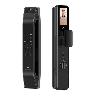 德施曼智能门锁指纹锁可视猫眼带屏智能锁电子锁密码锁大圣Q5MPro