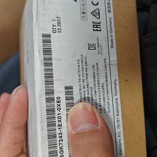 【询价】6gk7243-1ex01-0xe0  模块，适用