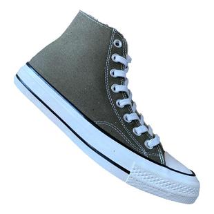 热家1970版型帆布鞋高帮男款瘦版硫化平底外贸休闲百搭学生鞋