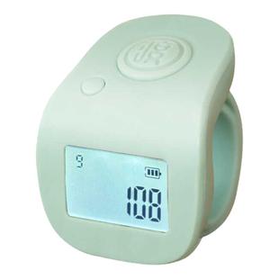 小缘心计数器充电手指按迷你念数计数器数显电子可翻转记数器藏式