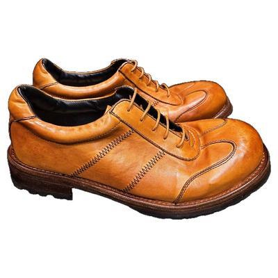 高级感牛皮底软皮厚底透气皮鞋