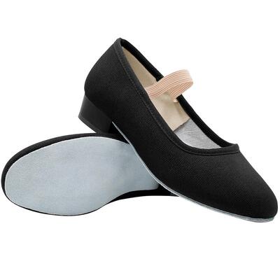 柠檬运动性格舞鞋女棉帆布教师鞋