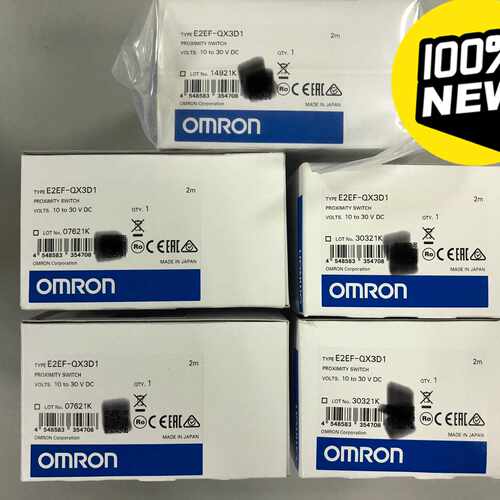 欧姆龙 传感器 E2EF-QX3D1 全不锈钢体  M12